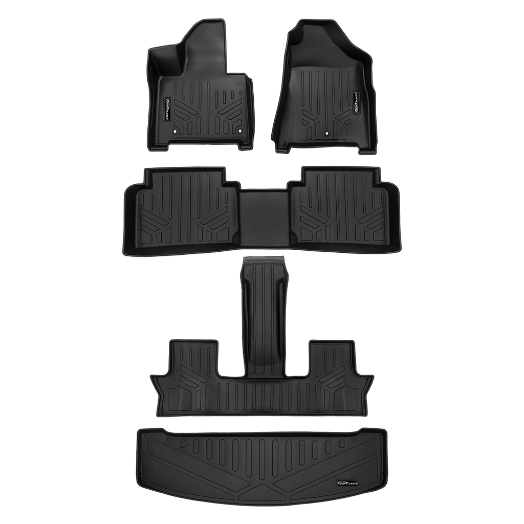 SMARTLINER Custom Fit Floor Liners For 2024-2026 Hyundai Santa Fe (SG)