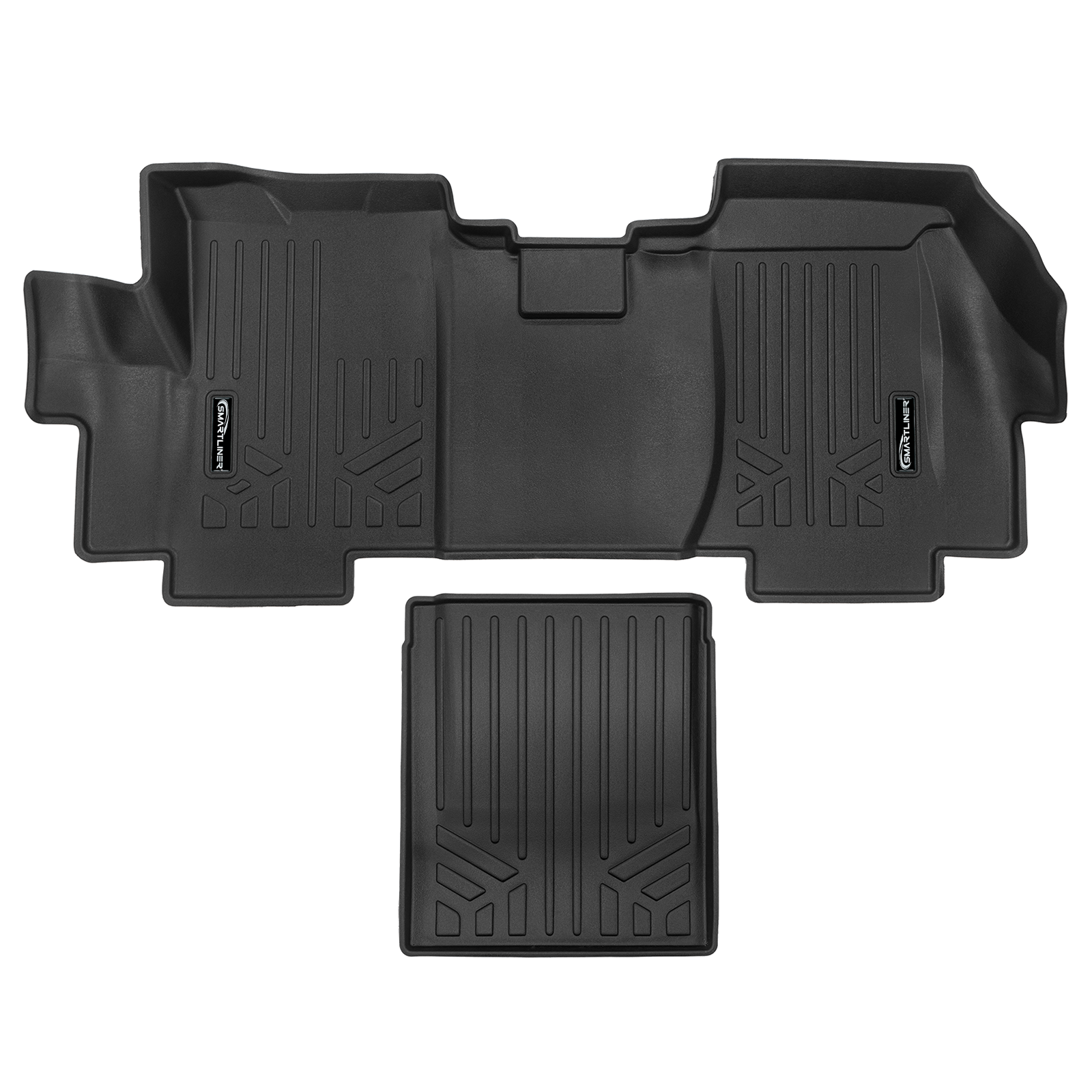 SMARTLINER Custom Fit Floor Mat Liner Set Compatible With 2018-2025 RAM Promaster