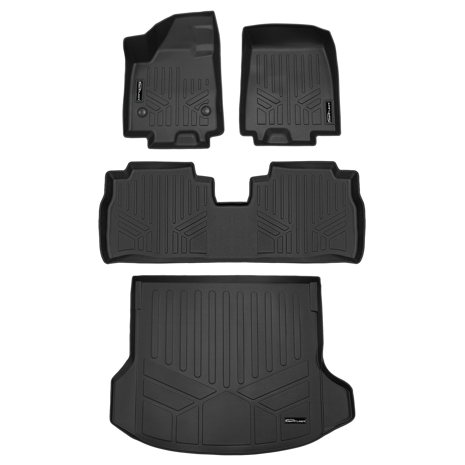 SMARTLINER Custom Fit Floor Liners For 2024-2025 Chevrolet Equinox EV