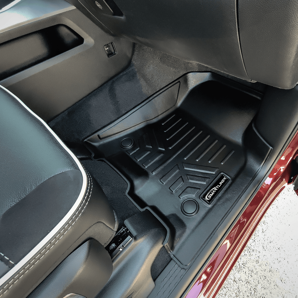 SmartCoverage™ Custom Fit Floor Liners For 2025-2026 Ram 1500 Crew Cab without Rear Underseat Storage Box (Bucket Seats)