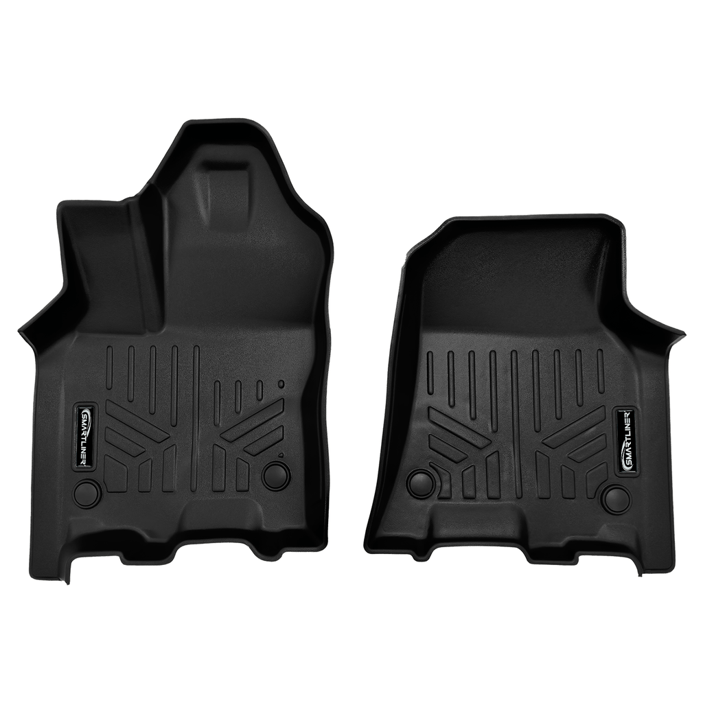 SmartCoverage™ Custom Fit Floor Liners For 2025-2026 Ram 1500 RHO Crew Cab with Rear Underseat Storage Box with 1st Row Bucket Seats