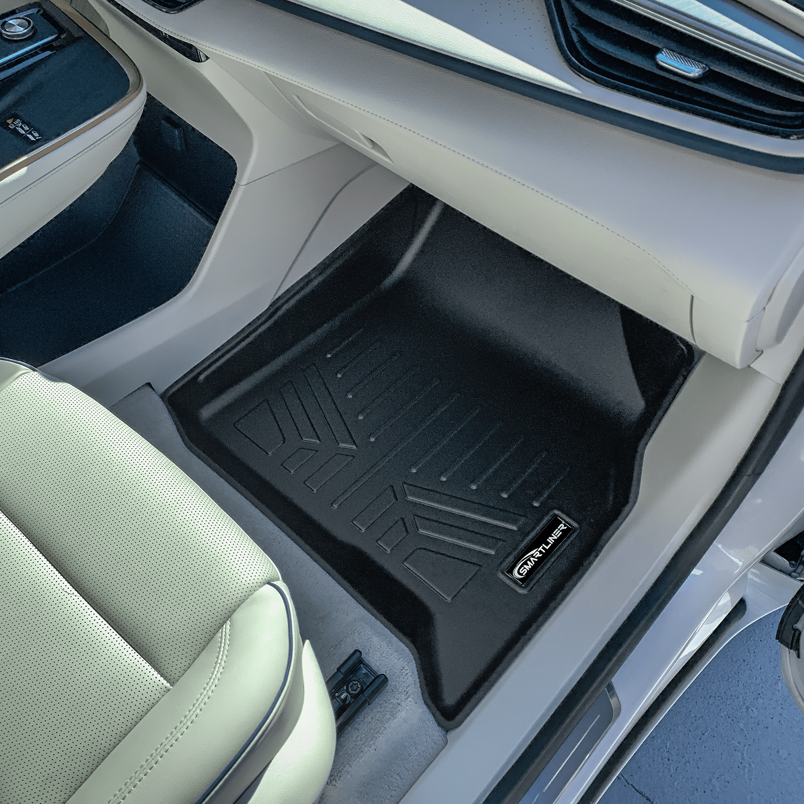 SMARTLINER Custom Fit Floor Liners For 2024-2026 GMC Acadia/Chevrolet Traverse/Buick Enclave with 2nd Row Bench Seats