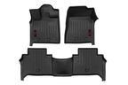 SMARTLINER Custom Fit Floor Liners For 2025 Infiniti QX80/2025 Nissan Armada Without Bucket Seats & Center Console Only