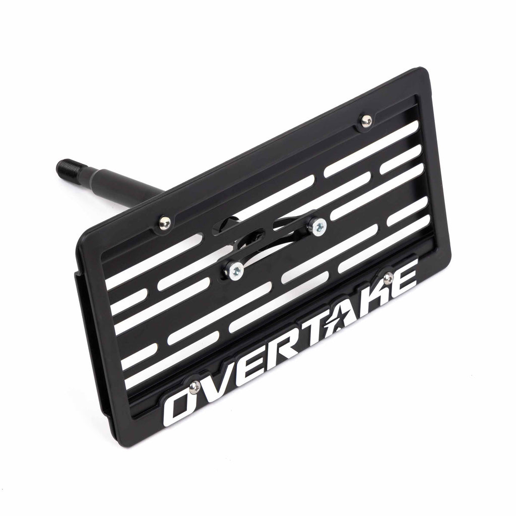 OVERTAKE MaxxAdjust License Plate Relocation Kit - Subaru 2015-2017 WRX, 2015-2017 STI, 2012-2016 Impreza, 2013-2017 Crosstrek