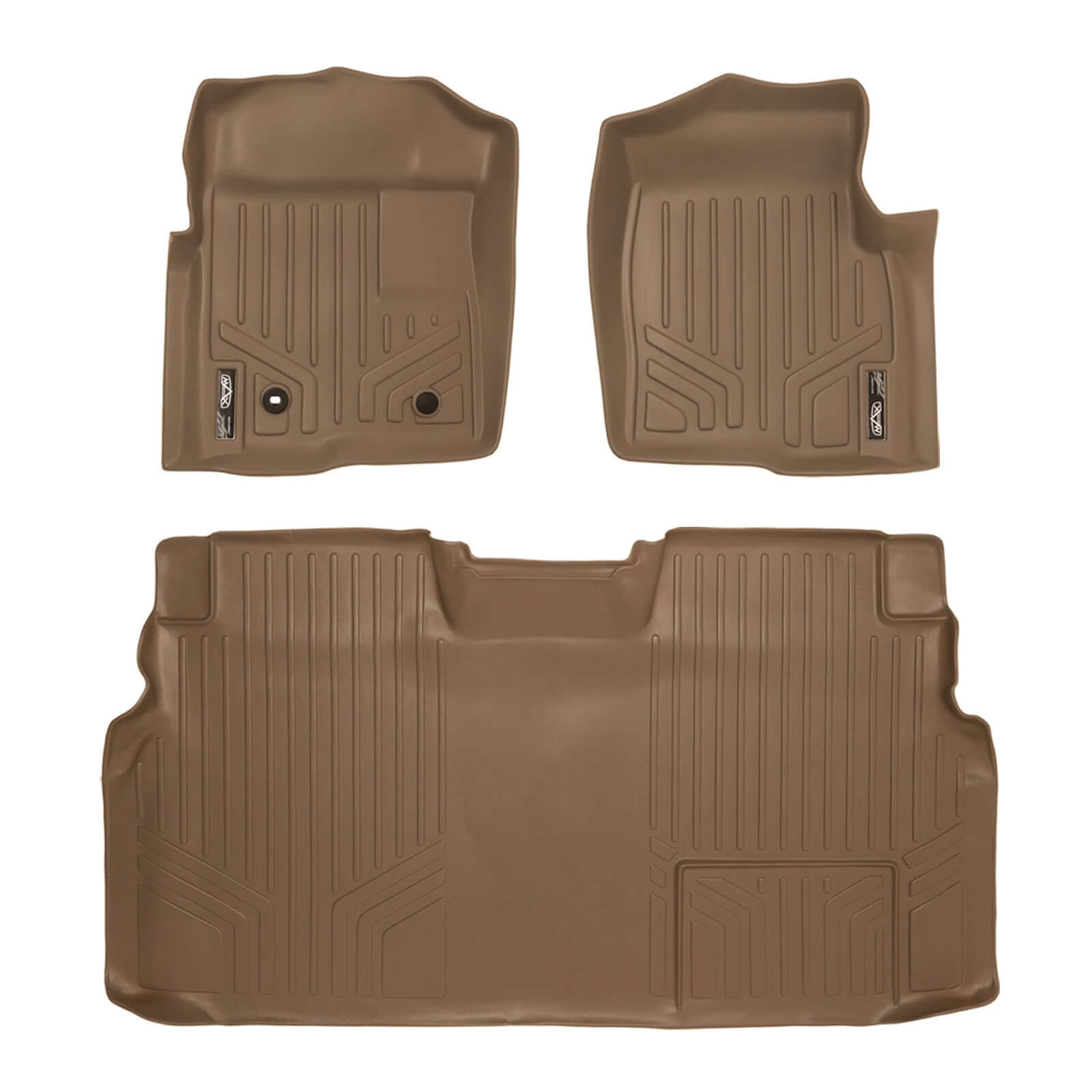 SMARTLINER Custom Fit Floor Liners For 2009-2010 Ford F-150 SuperCrew Cab