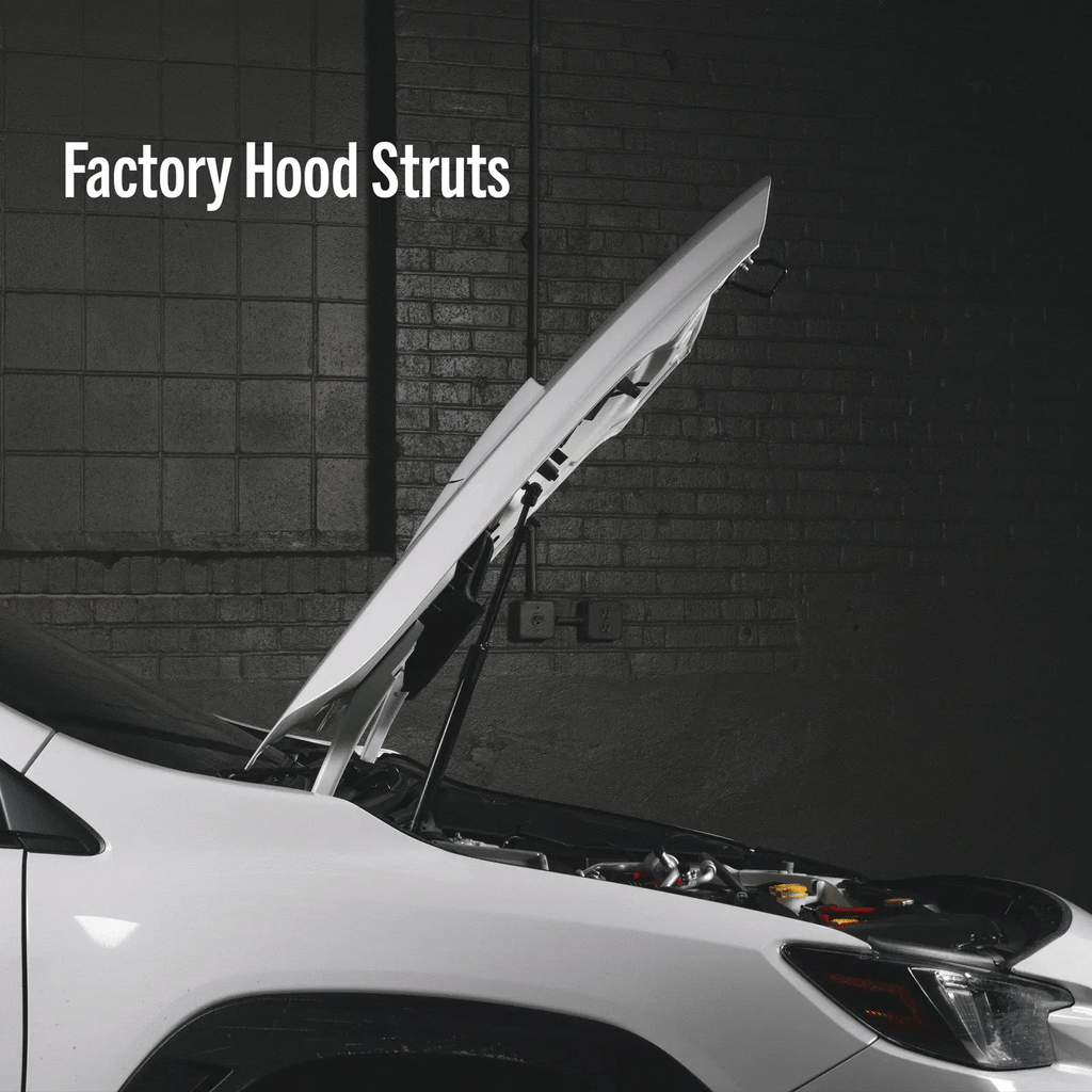 OVERTAKE Hi-Lift Hood Strut Kit - Subaru 2015-2026 WRX, 2015-2021 STI