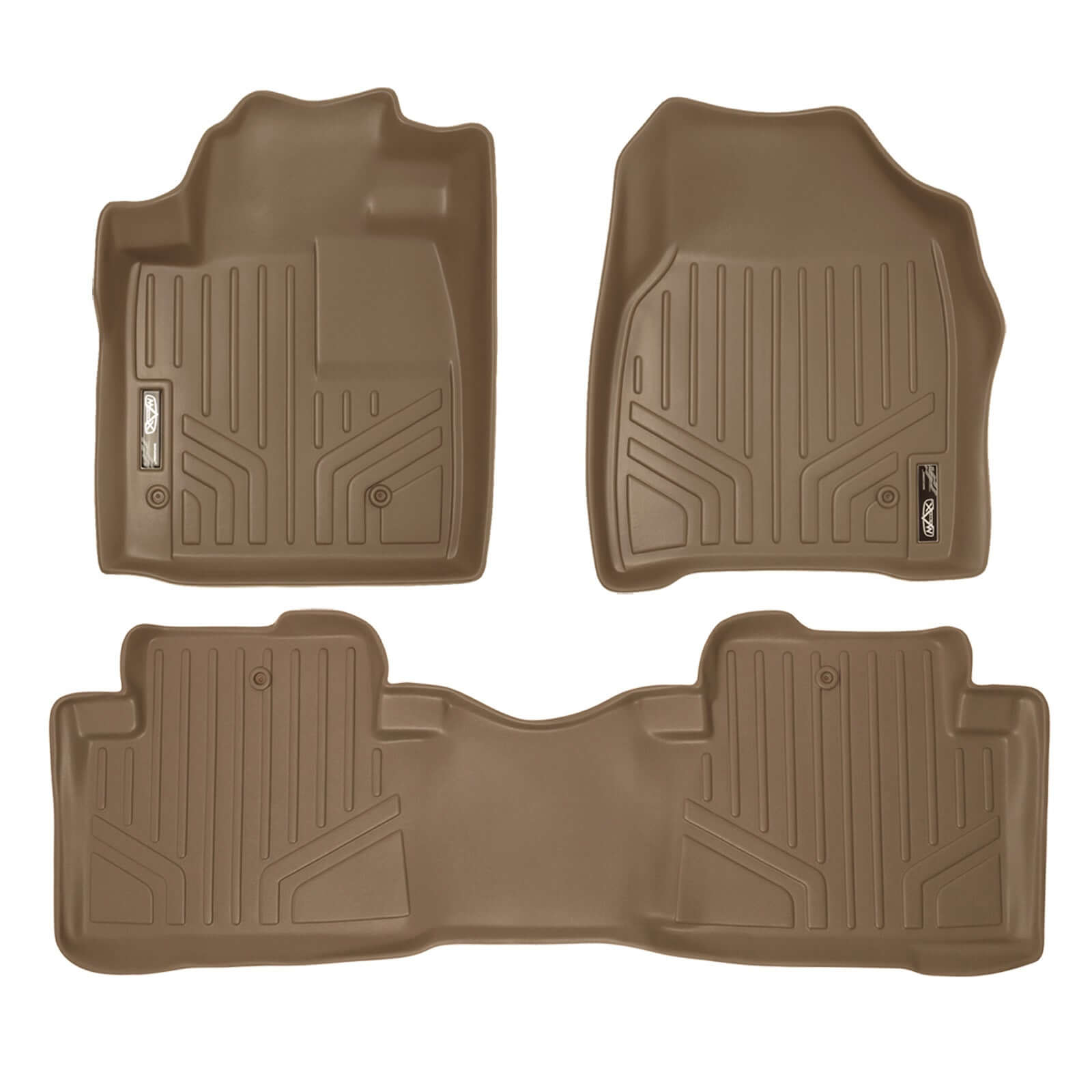 SMARTLINER Custom Fit Floor Liners For 2009-2015 Honda Pilot