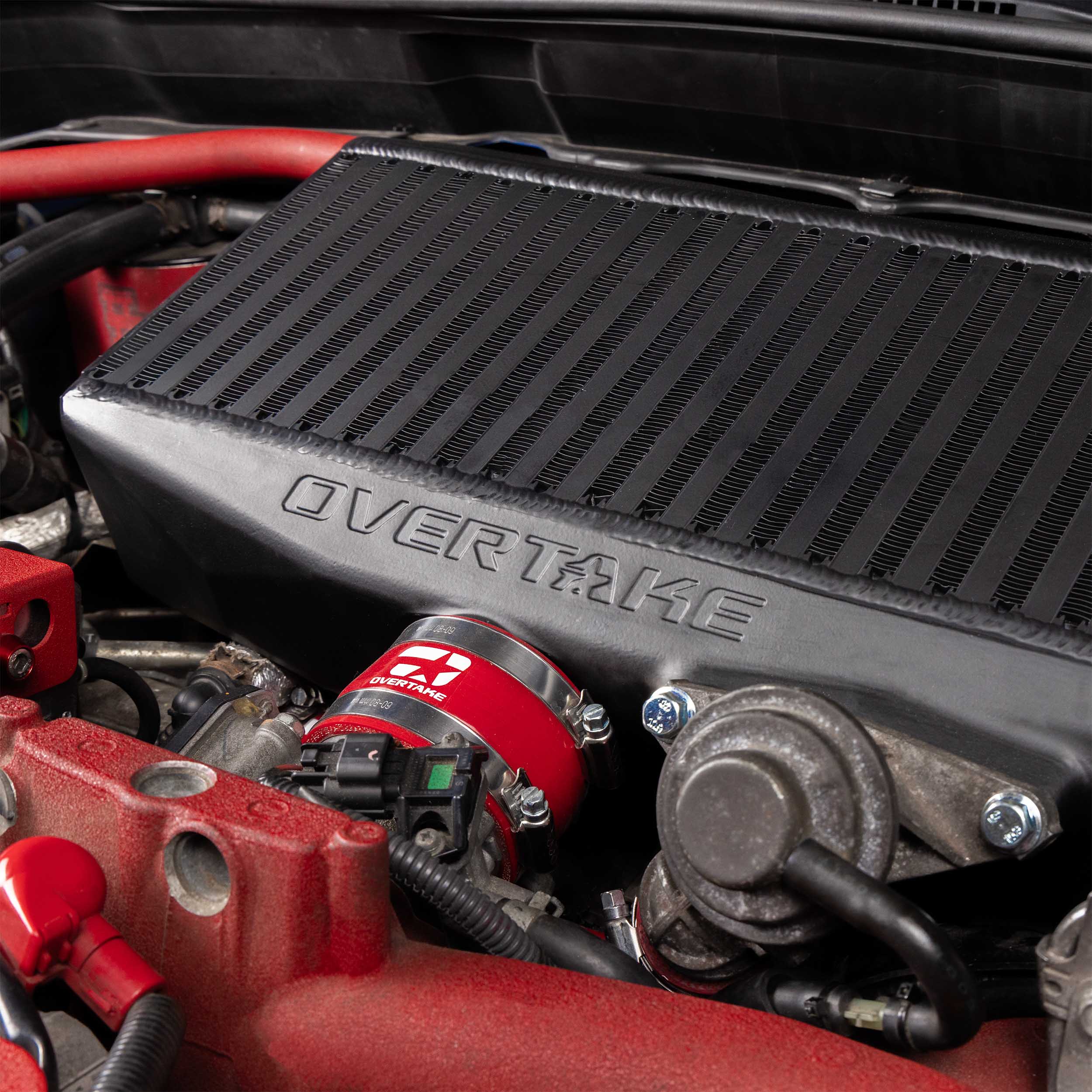 OVERTAKE Top Mount Intercooler - Subaru 2002-2007 WRX, 2004-2021 STI, 2004-2008 Forester XT