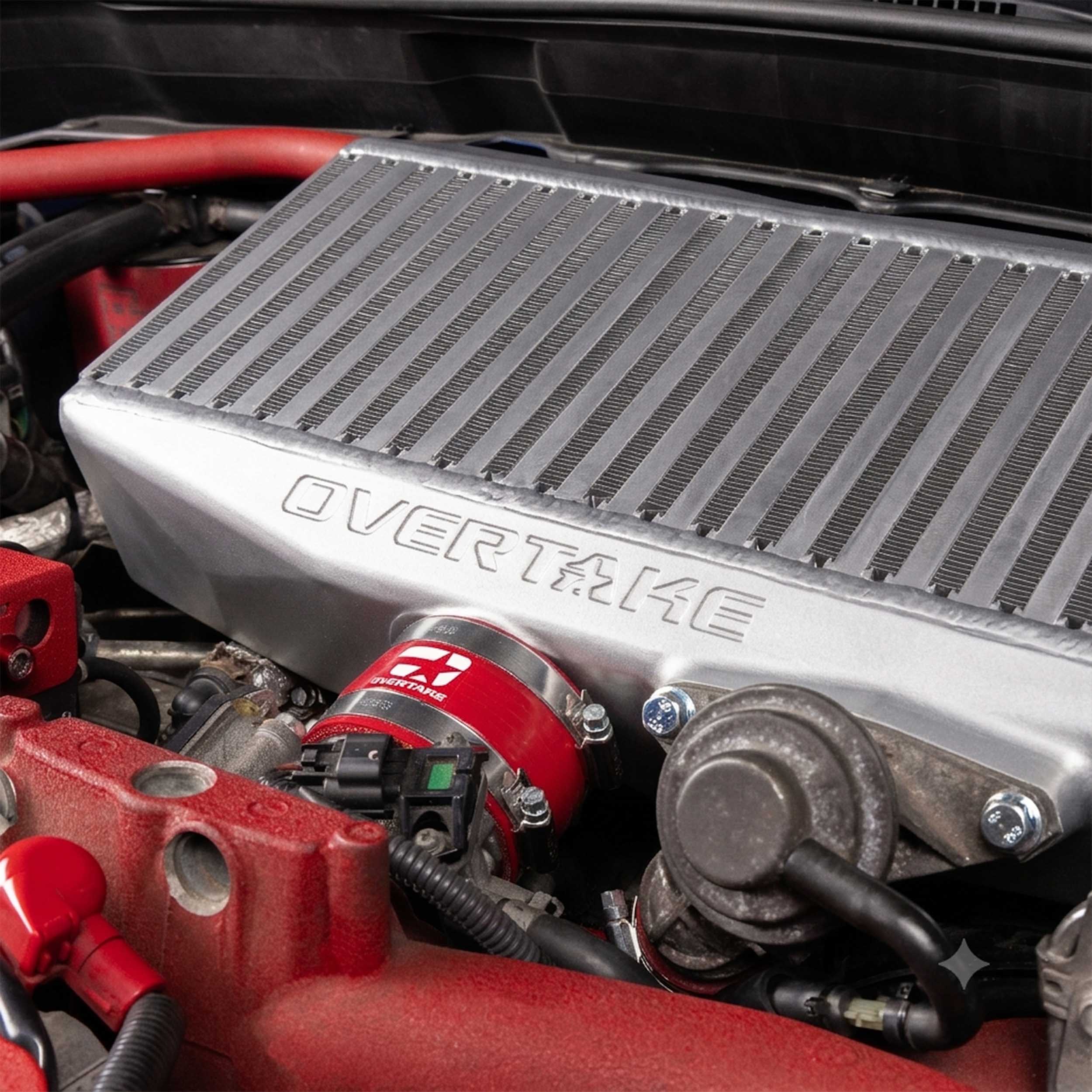 OVERTAKE Top Mount Intercooler - Subaru 2002-2007 WRX, 2004-2021 STI, 2004-2008 Forester XT