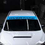 OVERTAKE Windshield Banner - Ships FREE!