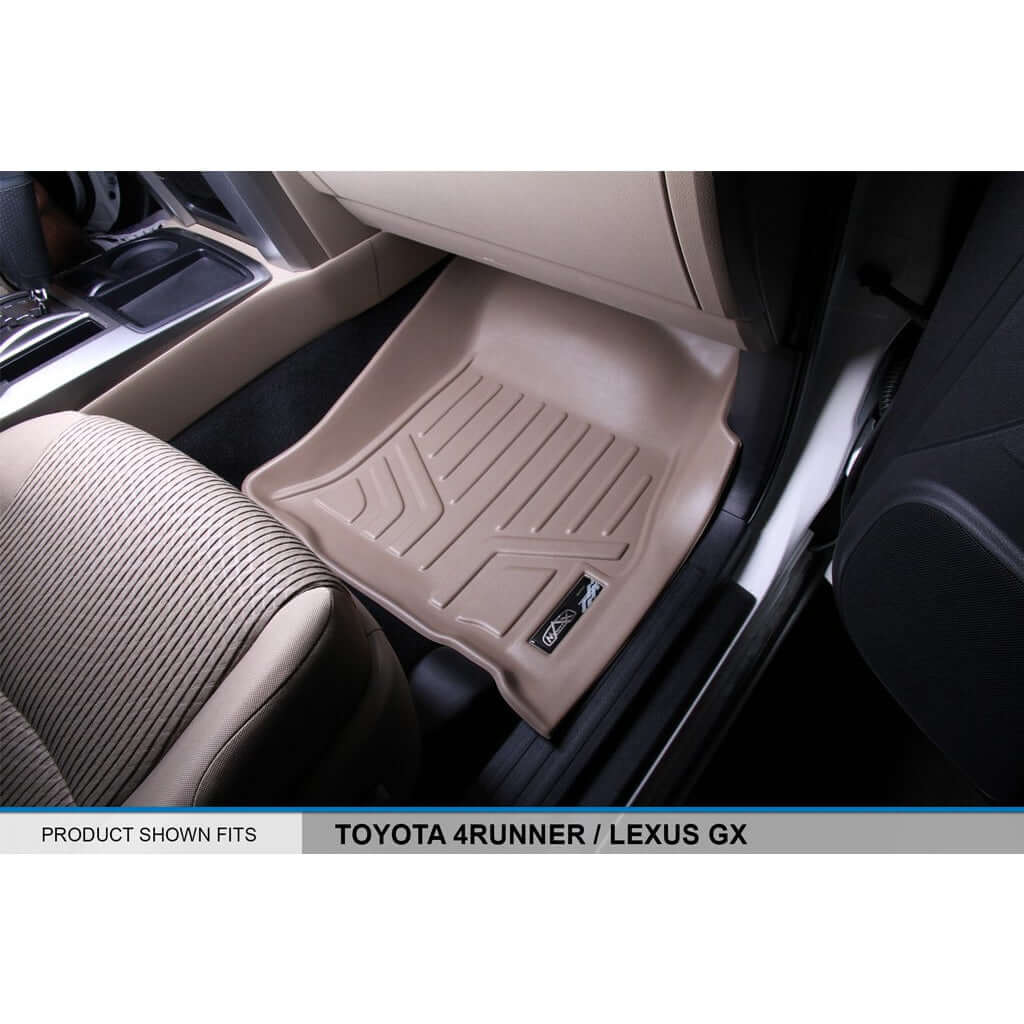 SMARTLINER Custom Fit Floor Liners For 2010-2012 Toyota 4Runner (5 Passenger without Sliding Rear Tray)