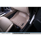 SMARTLINER Custom Fit Floor Liners For 2010-2012 Toyota 4Runner (5 Passenger with Sliding Rear Tray)
