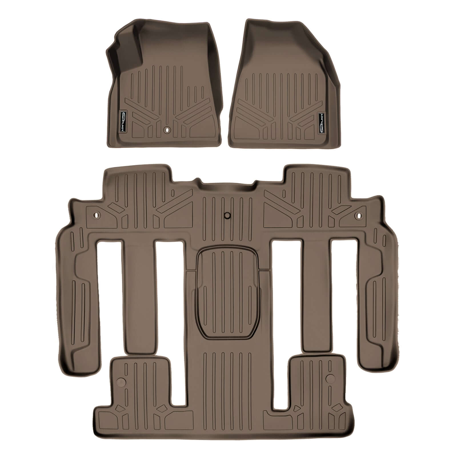 SMARTLINER Custom Fit Floor Liners For GMC Acadia 2007-2016