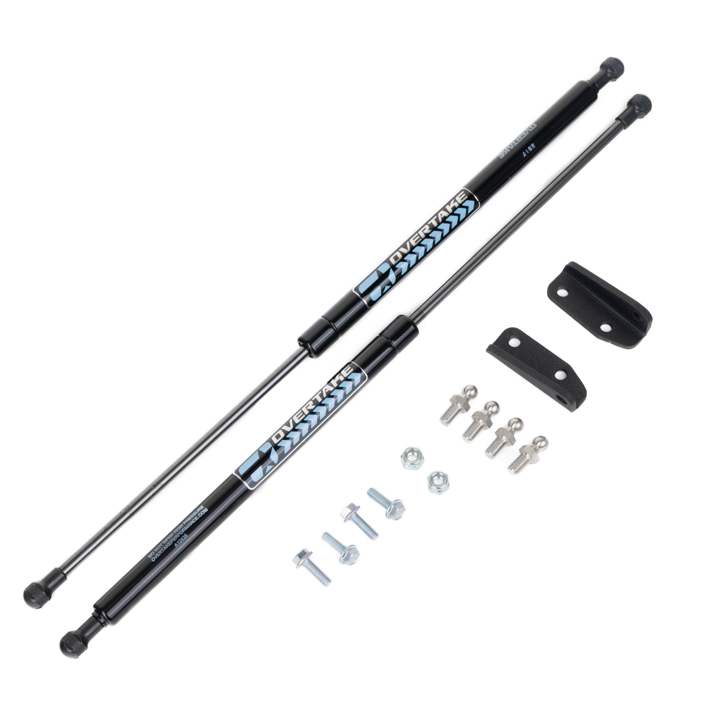 OVERTAKE Hi-Lift Hood Strut Kit - Subaru 2008-14 WRX, 2008-2014 STI