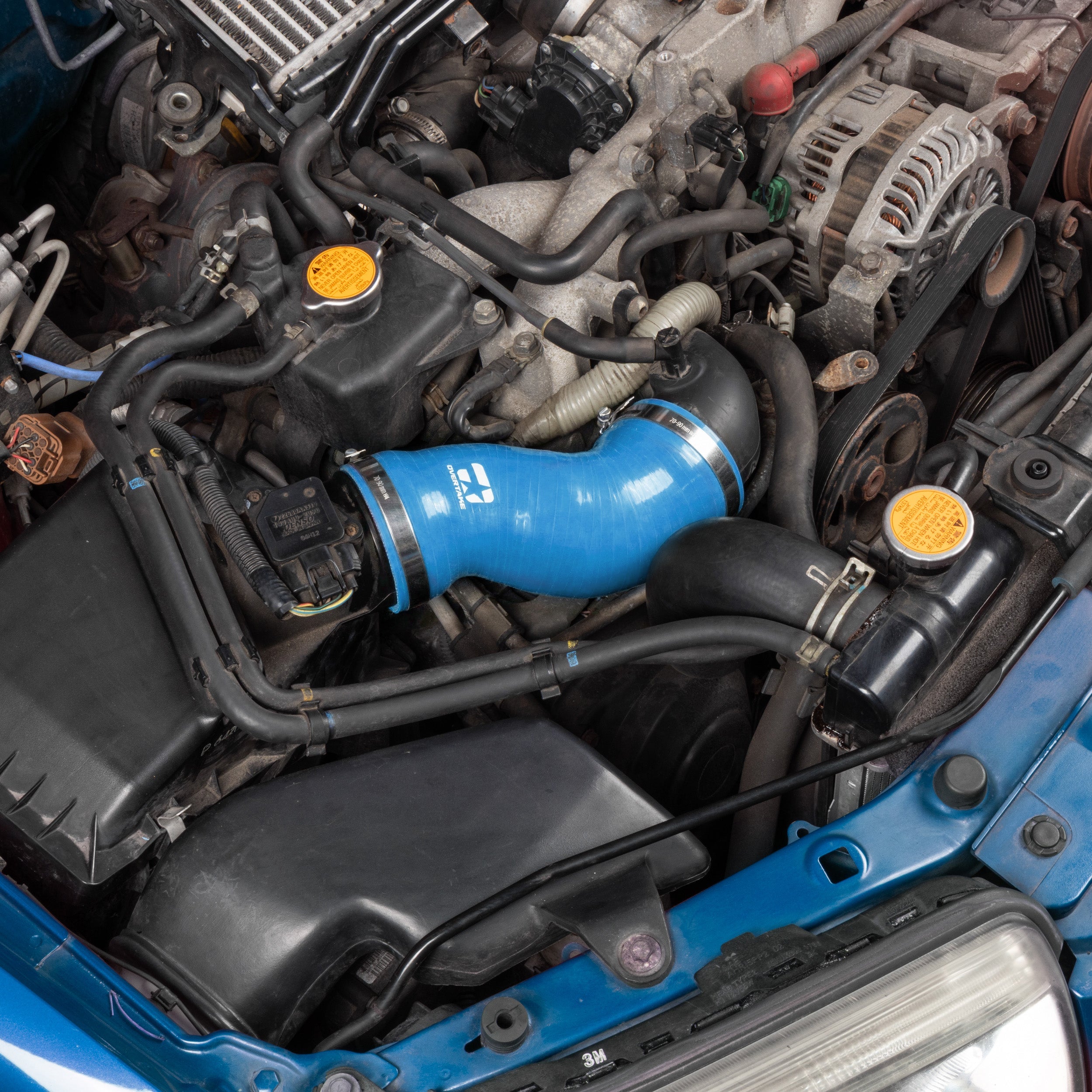 OVERTAKE Post MAF Intake Hose Kit - Subaru 2002-2007 WRX, 2004-2007 STI