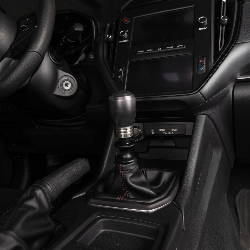 OVERTAKE ModKnob Weighted Delrin Shift Knob - Short - Subaru Manual Transmission