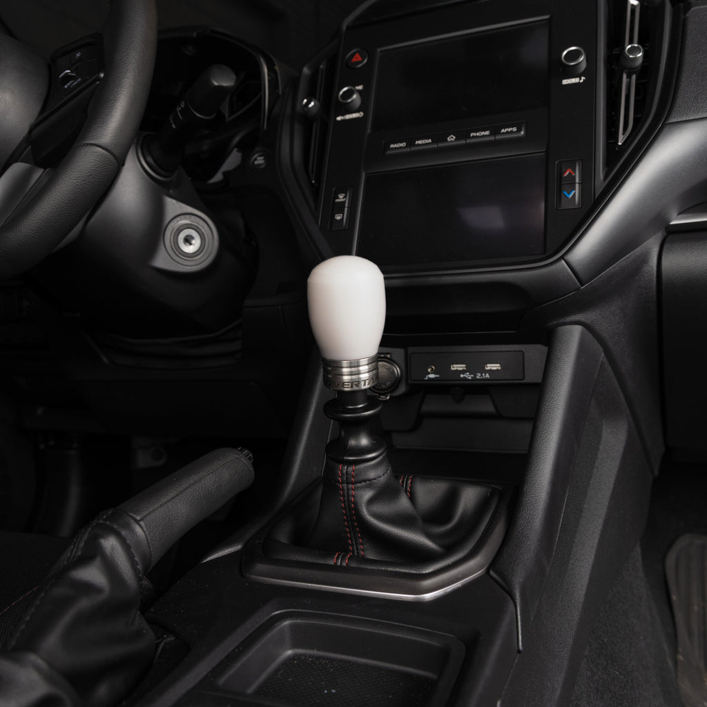 OVERTAKE ModKnob Weighted Delrin Shift Knob - Short - Subaru Manual Transmission