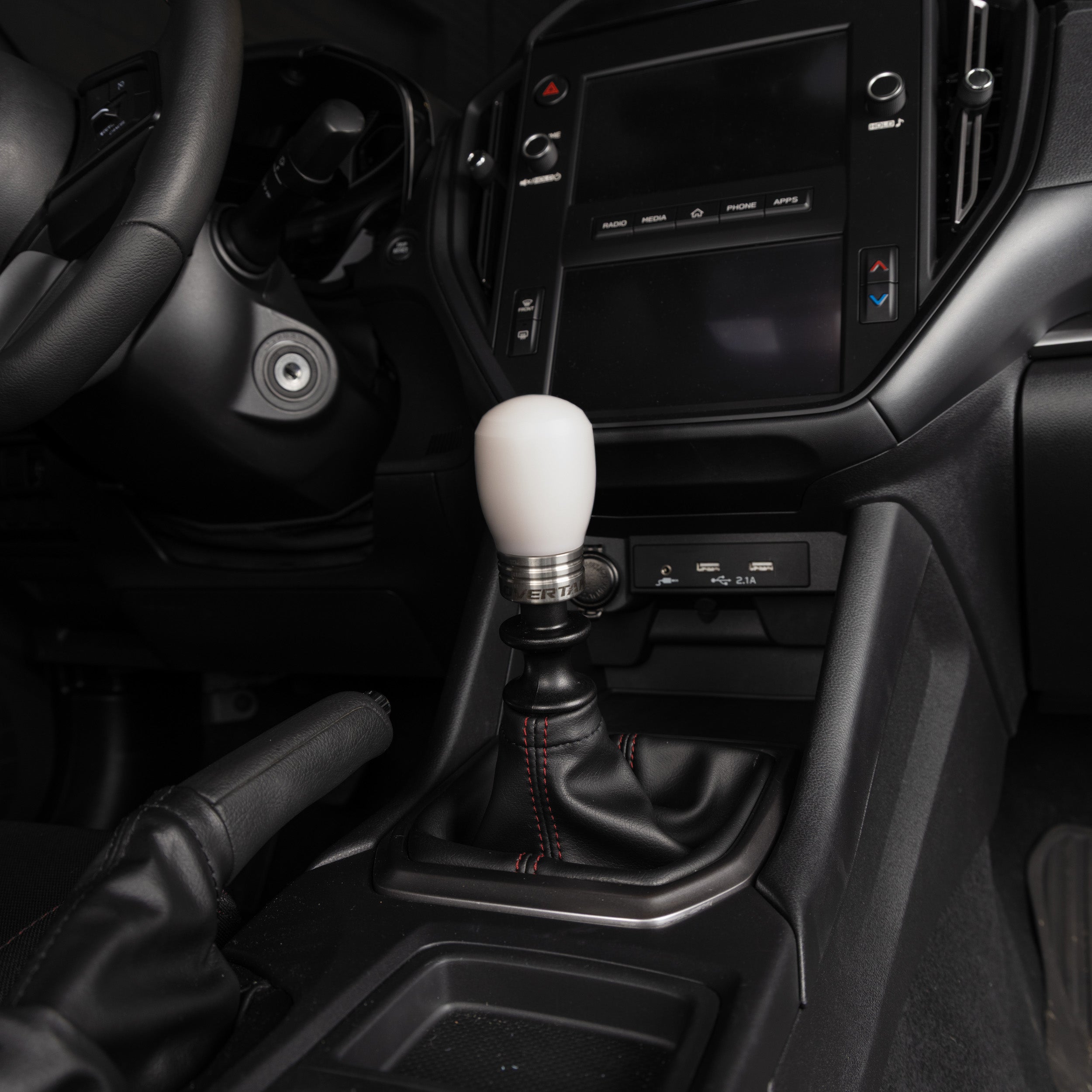 OVERTAKE ModKnob Weighted Delrin Shift Knob - Short - Subaru Manual Transmission