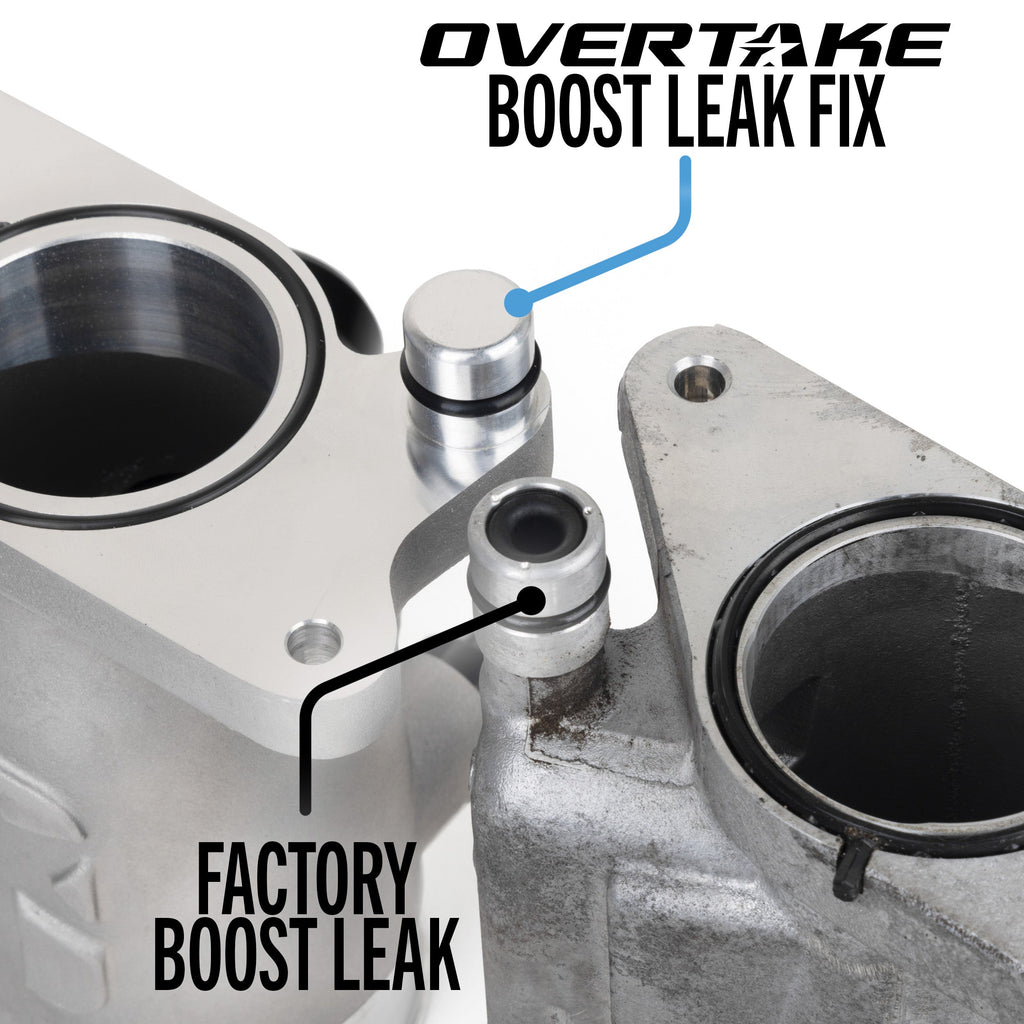 OVERTAKE Aluminum Turbo Inlet - Subaru 2022-2026 WRX, 2020-2026 Outback, 2019-2026 Ascent