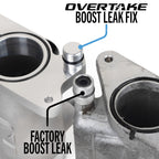 OVERTAKE Aluminum Turbo Inlet - Subaru 2022-2026 WRX, 2020-2026 Outback, 2019-2026 Ascent