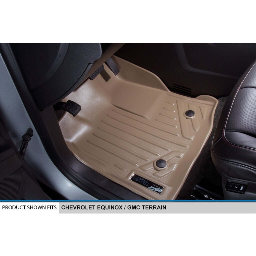 Smart Trim™ Custom Fit Floor Liners For 2010-2011 Equinox / Terrain (Dual Front Floor Hooks)