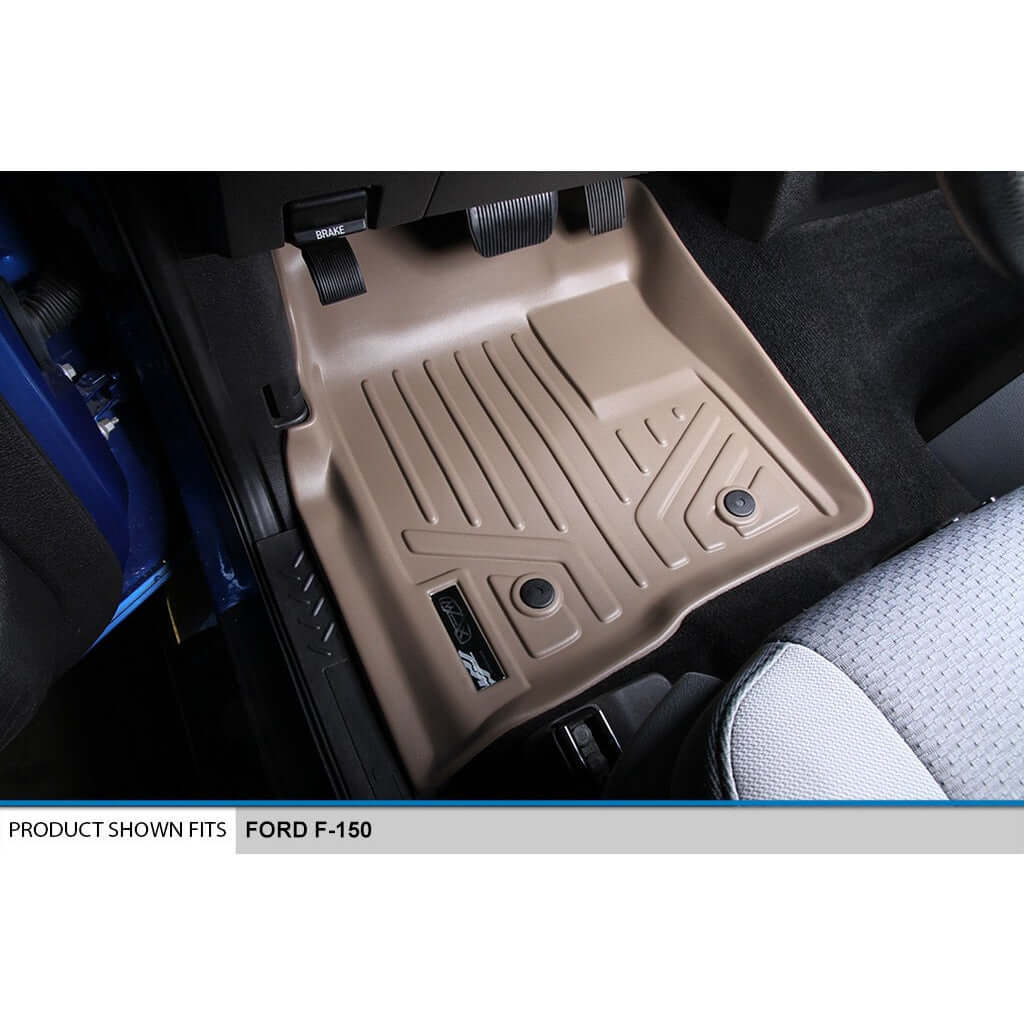 SMARTLINER Custom Fit Floor Liners For 2011-2014 Ford F-150