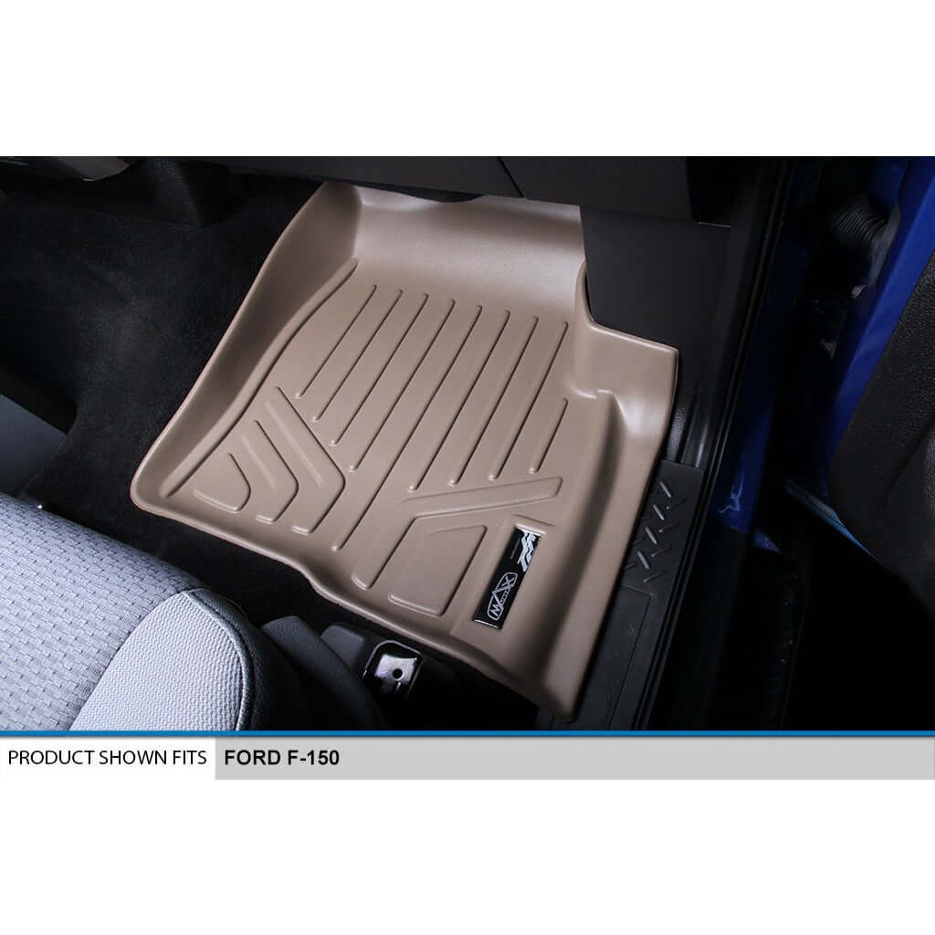 SMARTLINER Custom Fit Floor Liners For 2011-2014 Ford F-150