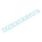 OVERTAKE 9 Inch Die Cut Sticker
