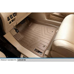 SMARTLINER Custom Fit Floor Liners For 2013-2015 Lexus RX (First Row Twist type Rings)
