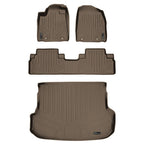 SMARTLINER Custom Fit Floor Liners For 2013-2015 Lexus RX (First Row Twist type Rings)