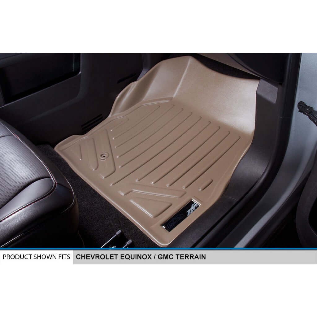 Smart Trim™ Custom Fit Floor Liners For 2011-2017 Chevy Equinox / GMC Terrain (with Dual Front Floor Posts)