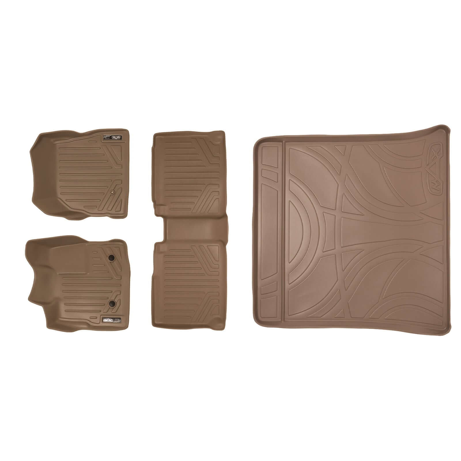 Smart Trim™ Custom Fit Floor Liners For 2011-2017 Chevy Equinox / GMC Terrain (with Dual Front Floor Posts)