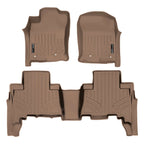 SMARTLINER Custom Fit Floor Liners For 2013-2024 Toyota 4Runner (7 Passenger with 3rd Row Seats)