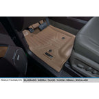 SMARTLINER Custom Fit Floor Liners For 2015-2020 Chevy Suburban/GMC Yukon XL with 2nd Row Bench Seat