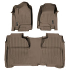 SmartCoverage™ Custom Fit Floor Liners For Crew Cab 2014-2018 Silverado/Sierra 1500 - 2015-2021 2500/3500 HD