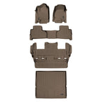 Smart Trim™ Custom Fit Floor Liners For 2015-2020 Chevrolet Tahoe / GMC Yukon With 2nd Row Bucket Seats