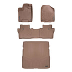 SMARTLINER Custom Fit Floor Liners For 2016-2022 Honda Pilot (7 Passenger Model)