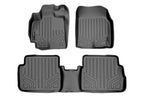 SMARTLINER Custom Fit Floor Liners For 2009-2013 Toyota Corolla (Automatic Transmission)