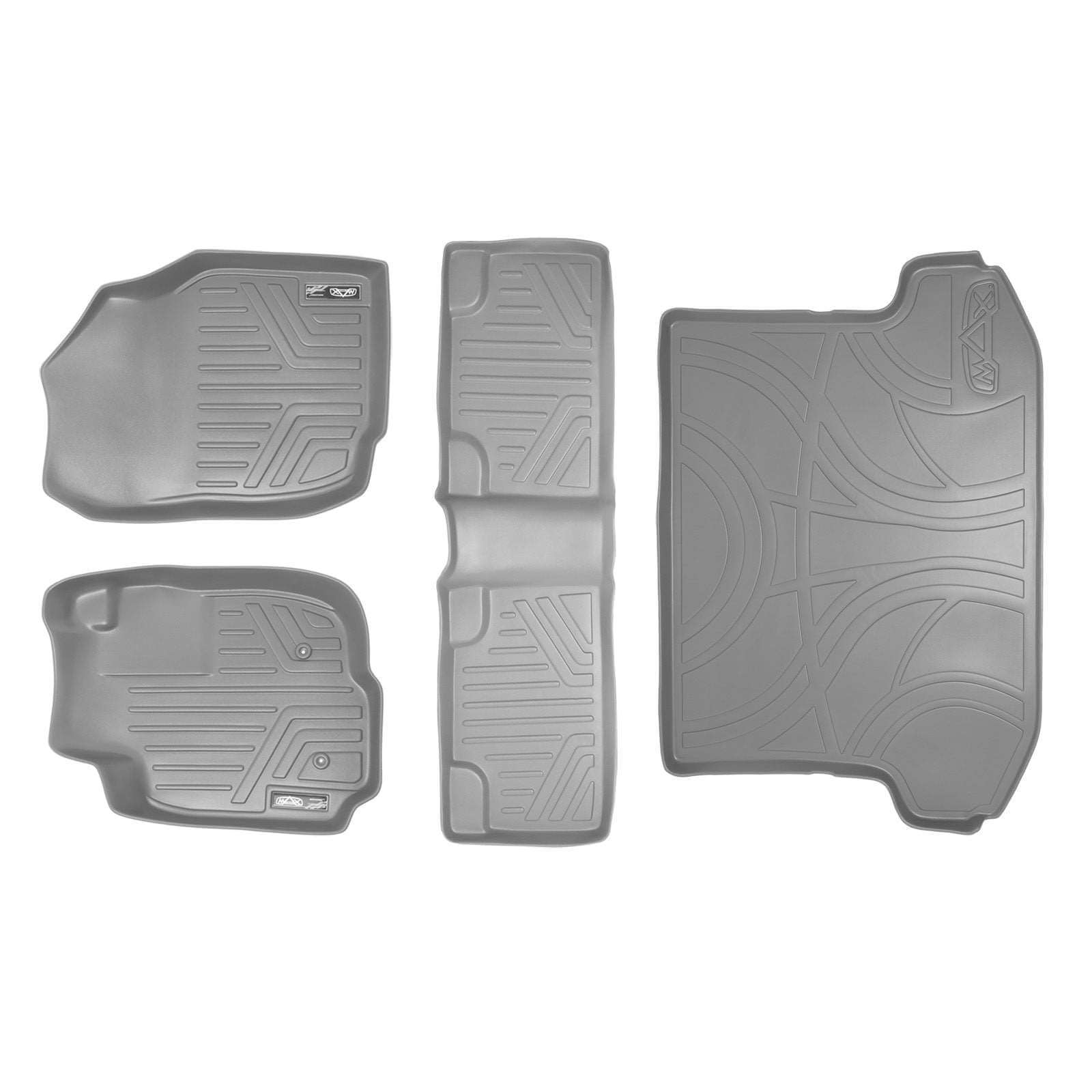 SMARTLINER Custom Fit Floor Liners For 2006-2012 Toyota RAV4 (without 3rd Row Seat)