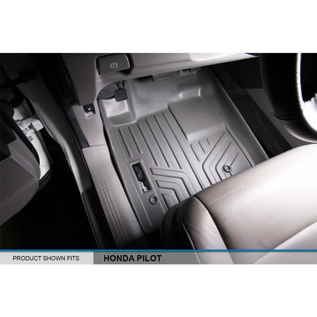 SMARTLINER Custom Fit Floor Liners For 2009-2015 Honda Pilot