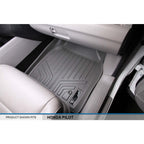 SMARTLINER Custom Fit Floor Liners For 2009-2015 Honda Pilot