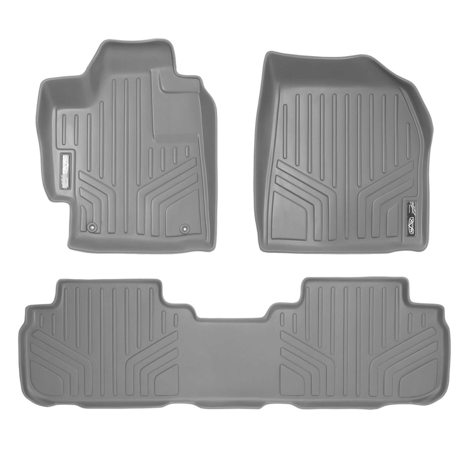 SMARTLINER Custom Fit Floor Liners For 2008-2013 Toyota Highlander (Non Hybrid)
