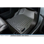 Smart Trim™ Custom Fit Floor Liners For 2010-2011 Equinox / Terrain (Dual Front Floor Hooks)