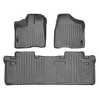SMARTLINER Custom Fit Floor Liners For 2011-2012 Sienna (8 Passenger Model with Power Folding 3rd Row Seats)