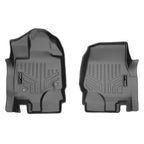 SmartCoverage™ Custom Fit Floor Liners For 2015-2025 Ford F-150 SuperCrew Cab with 1st Row Bench (No OTH) Vinyl Flooring with 2nd Rear Underseat Storage