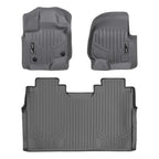SmartCoverage™ Custom Fit Floor Liners For 2015-2025 Ford F-150 SuperCrew Cab with 1st Row Bench Seat (No OTH and no 2nd Row Underseat Storage)