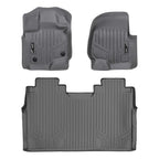 SmartCoverage™ Custom Fit Floor Liners For 2015-2025 Ford F-150 SuperCrew Cab with 1st Row Bench Seat (No OTH and no 2nd Row Underseat Storage) Vinyl Flooring