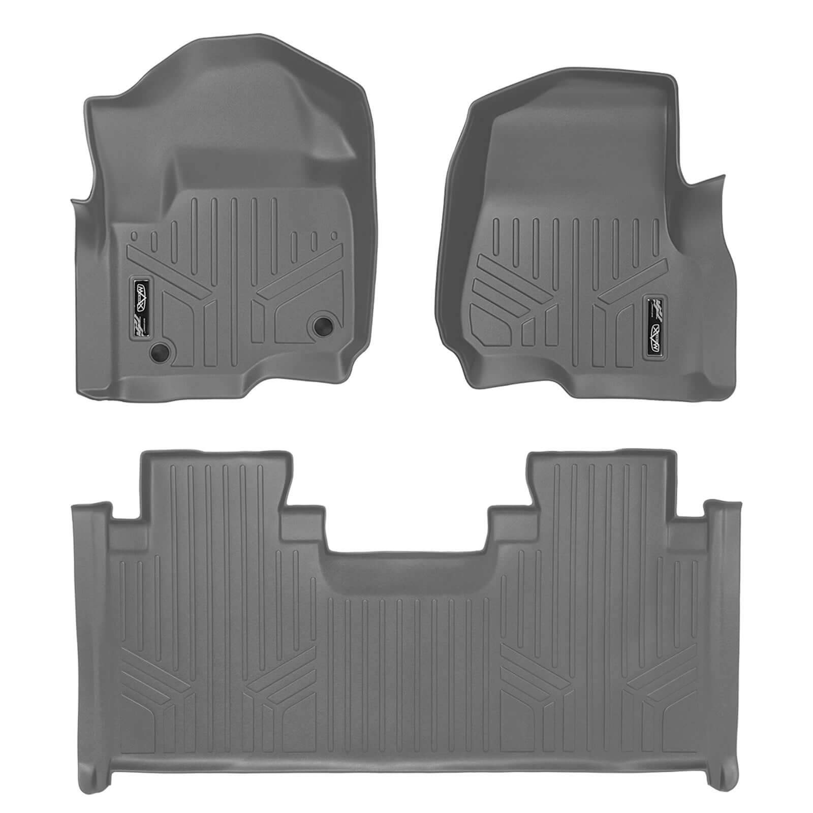 SMARTLINER Custom Fit Floor Liners For 2017-2025 Ford F-250/F-350 SuperCab with 1st Row Bench Seat