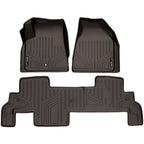 SMARTLINER Custom Fit Floor Liners For Traverse/Enclave/Acadia/Outlook (with 2nd Row Bench Seat)