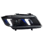VEKTO Dual-Color Laser LED Headlights for BMW 3 Series E90 2005-2012